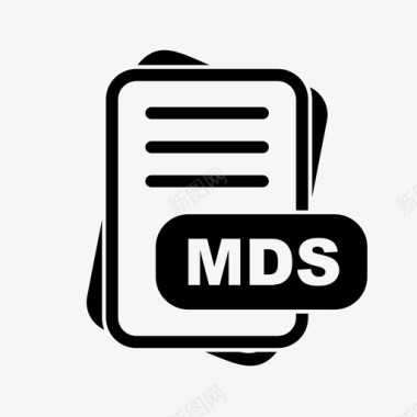 文件格式mds文件扩展名文件格式文件类型集合图标包图标