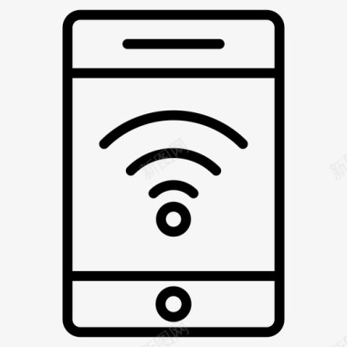 wifi手机信号图标图标