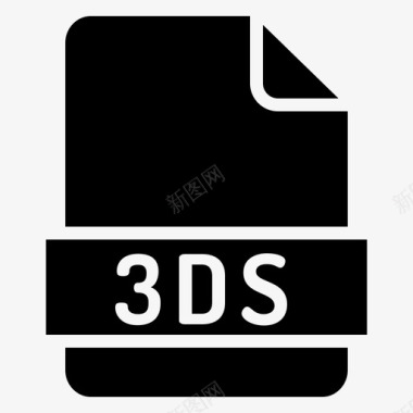 3ds符号三维图标图标