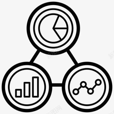 数据线精修数据分析数据线分析图标图标