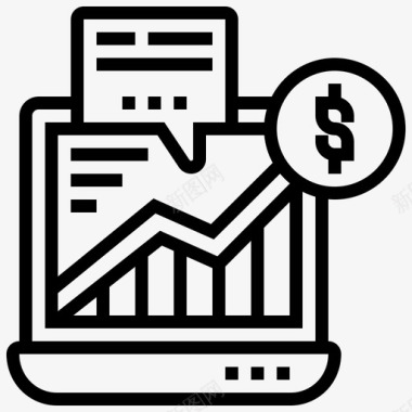 证券股票保证金股票投资9线性图标图标