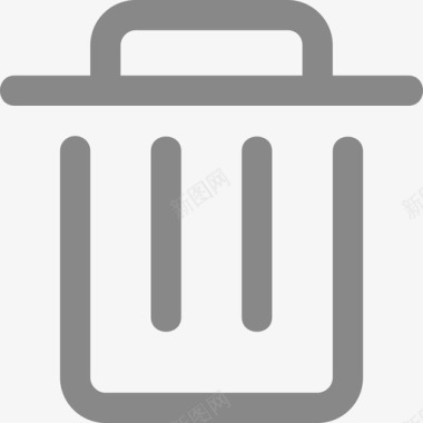 垃圾删除图标删除图标