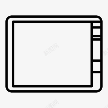 平板电脑苹果屏幕图标图标