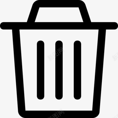 垃圾删除图标删除图标