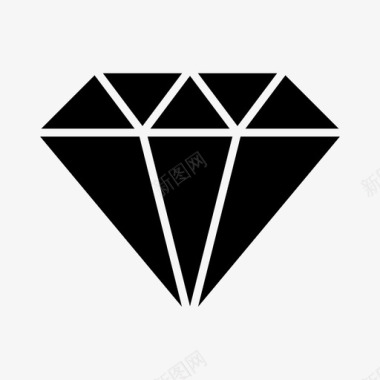 珍珠素材钻石珍珠财产图标图标
