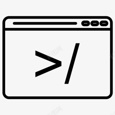 Web编程编码编程图标图标