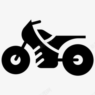 重型自行车重型摩托车摩托车图标图标