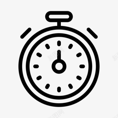 计数器秒表报警器运动员图标图标
