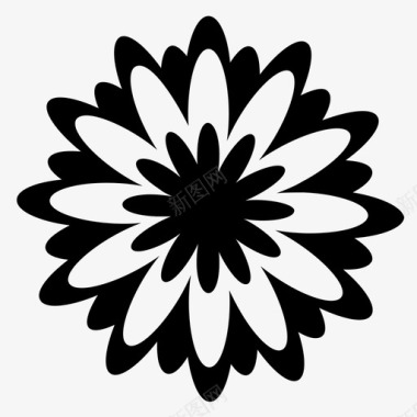 向日葵装饰花花卉装饰图标图标