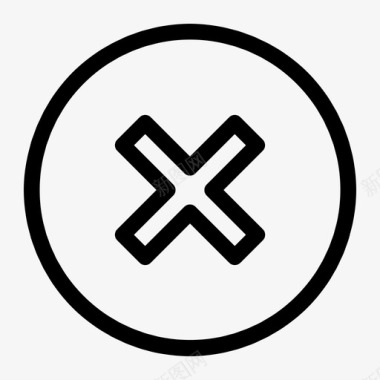 垃圾删除图标删除取消图标图标