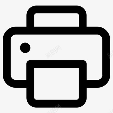 喷墨背打印机喷墨打印机激光打印机图标图标