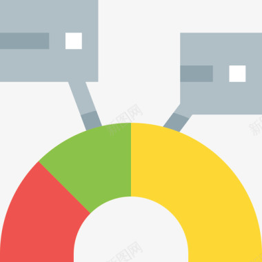 矢量平面图分析统计图表2平面图图标图标