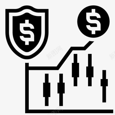 投资证券期货投资图标图标