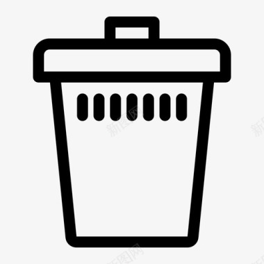 垃圾删除图标垃圾箱删除垃圾图标图标