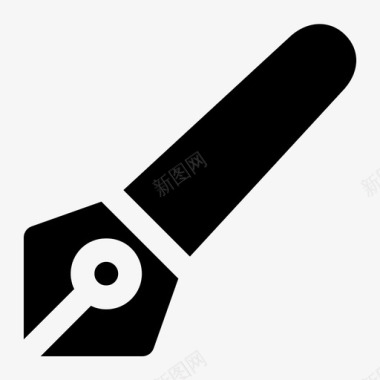 钢笔工具艺术书法图标图标