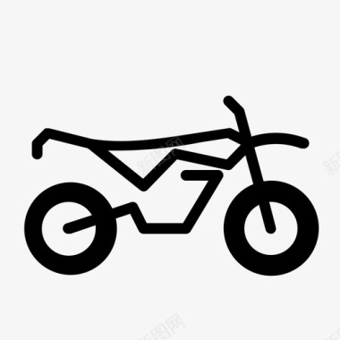 永续摩托车摩托车运输图标图标