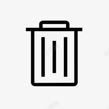 垃圾删除图标删除图标