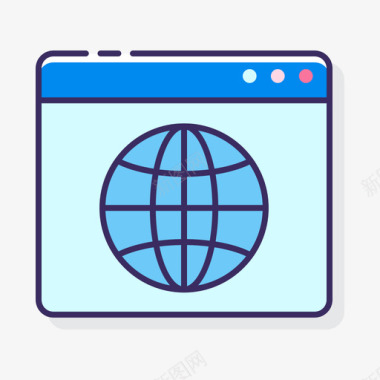 网络浏览器网络浏览器文案49线颜色图标图标