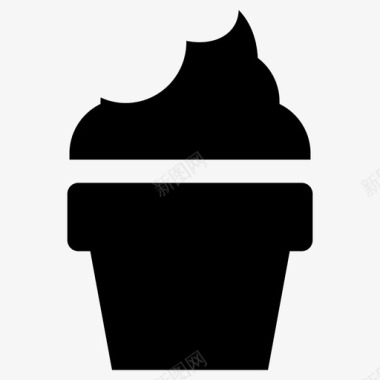 冰淇淋食物甜食图标图标