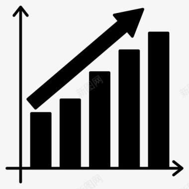财务经营分析业务增长图分析业务增长图标图标