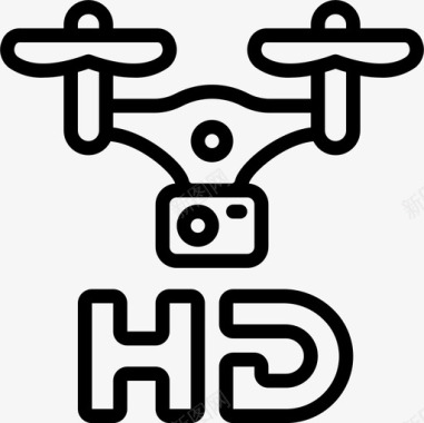 5g技术无人机无人机技术5线性图标图标