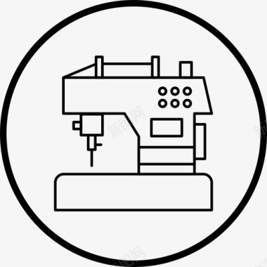 电动缝纫机缝纫机电动电动缝纫机图标图标