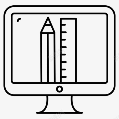 艺术人文图形工具艺术工具计算机图标图标