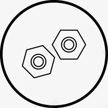 螺母内部螺钉图标图标