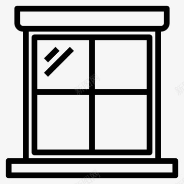 家居生活浏览器玻璃图标图标