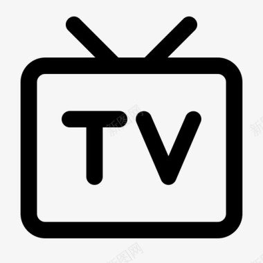 TV电视机tv图标