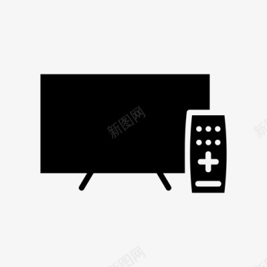 电视台式机电子产品图标图标