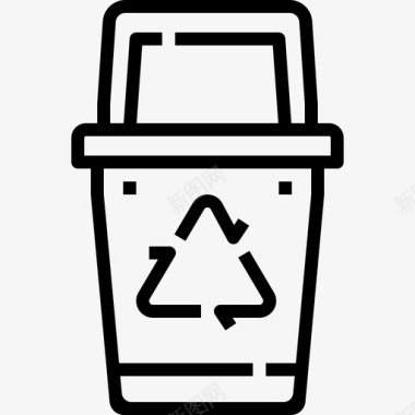 垃圾删除图标垃圾垃圾箱环境图标图标