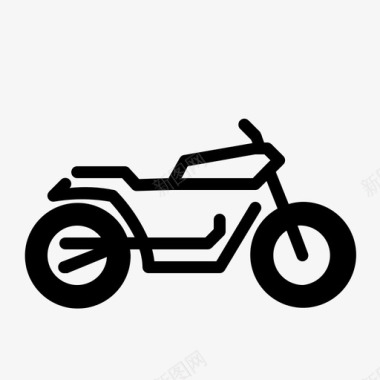 咖啡厅赛车摩托车自行车咖啡厅赛车图标图标