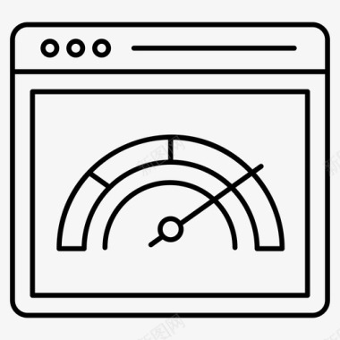 眼底检查网页速度规格互联网速度图标图标