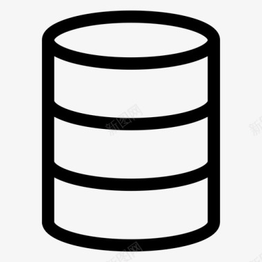 矢量服务器服务器数据图标图标