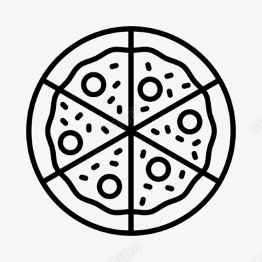 披萨烹饪餐饮图标图标