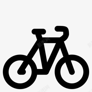 自行车货物物流图标图标