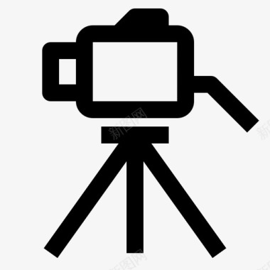 录像照相机瞬间图标图标