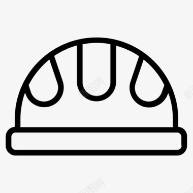 安全帽工程师帽头盔图标图标