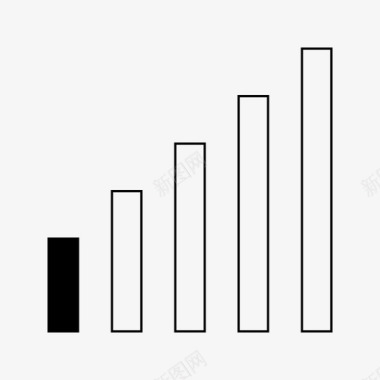 取消信号信号4图标