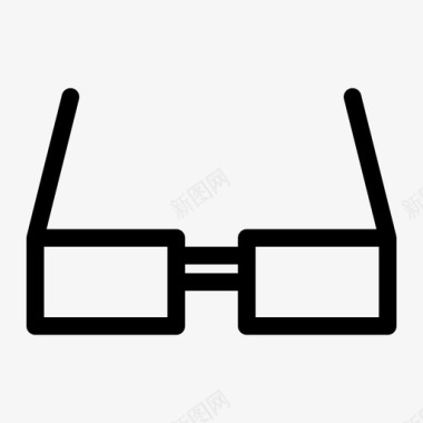 眼镜护目镜墨镜图标图标