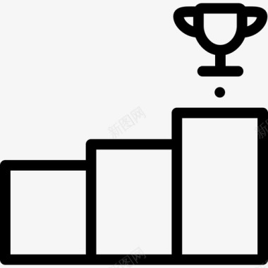 讲台讲台成功57直线型图标图标