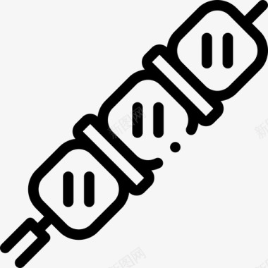 正宗食物3份图标图标