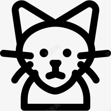 阿比西尼亚猫猫品种5直系图标图标