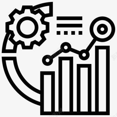 多彩图表高级分析图表图标图标