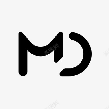 矢量LOGO圆环标识设计MDesign Logo图标