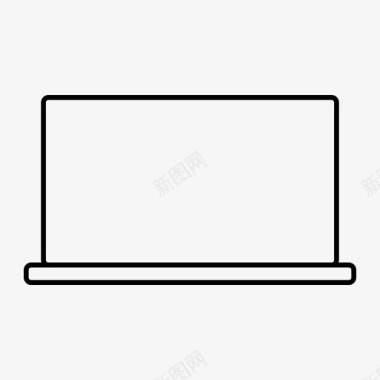 笔记本电脑苹果设备图标图标
