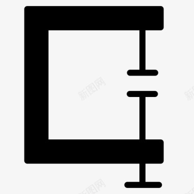 动工仪式c夹钳木工胶水图标图标