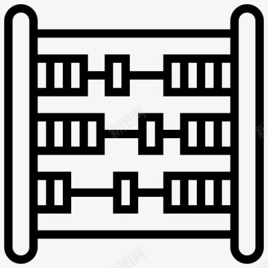 会计税务算盘会计计算器图标图标