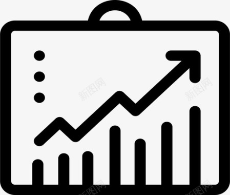 分析矢量图大数据分析图标
